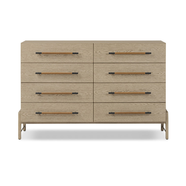 Mizuki 8 Drawer Dresser Yucca Oak Veneer